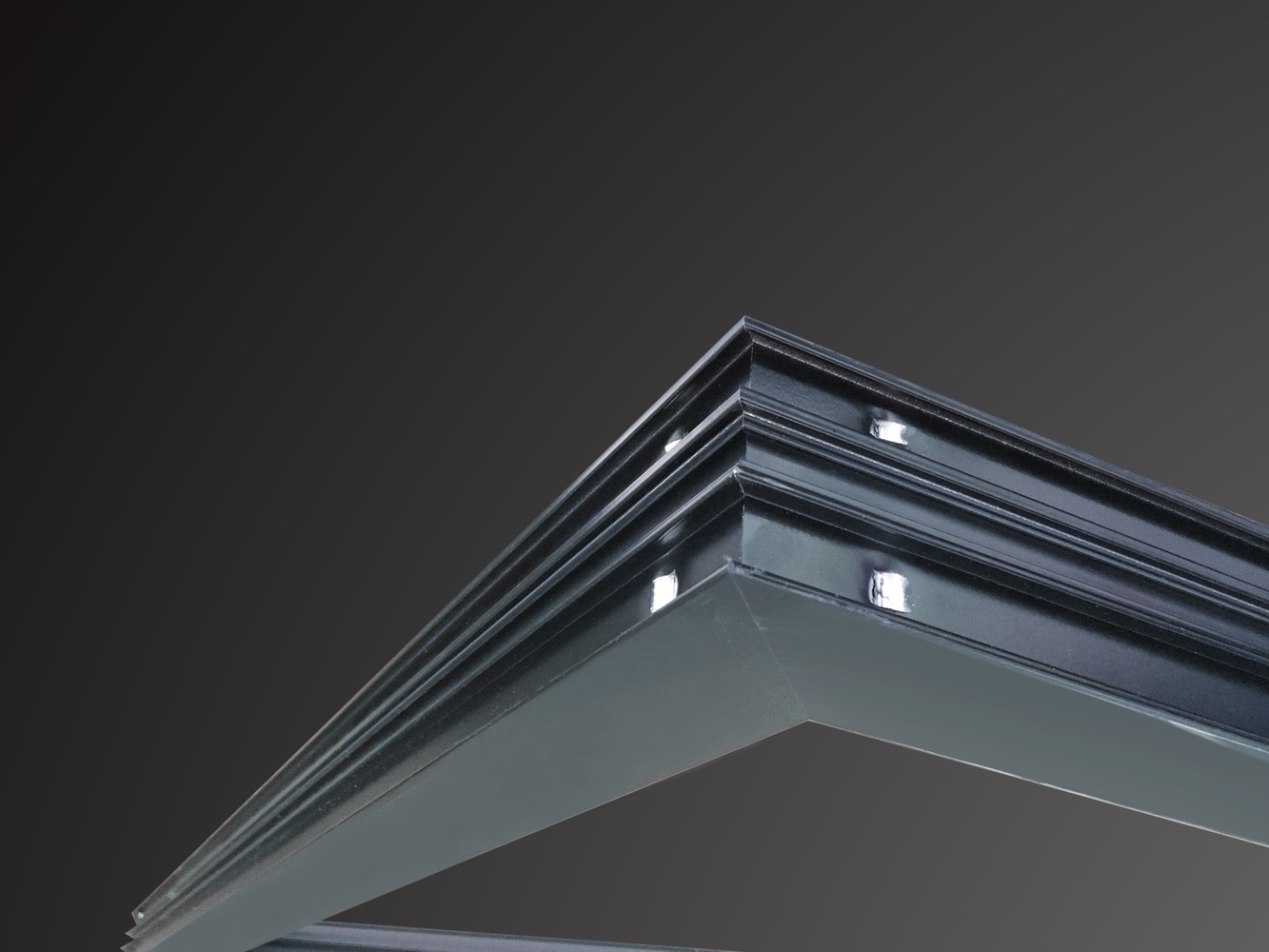 Aluminium fixed glass window