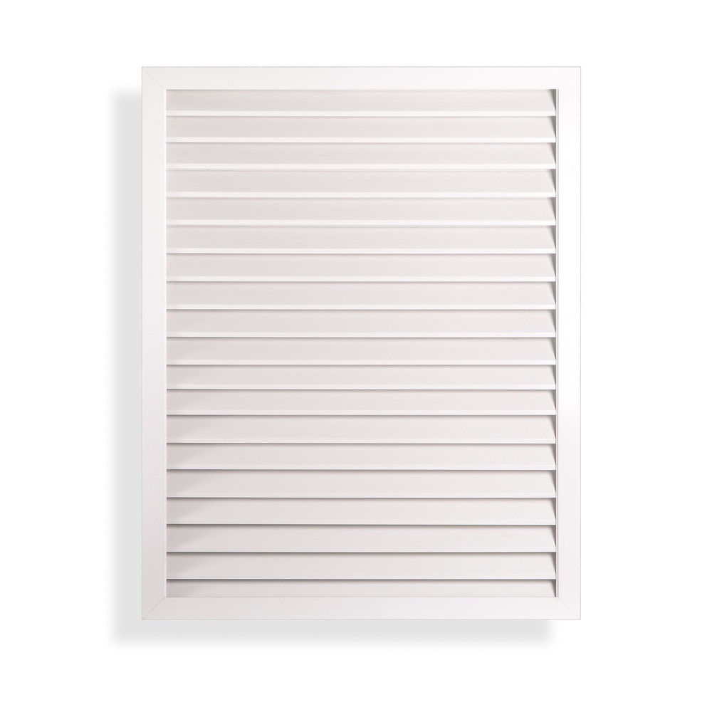 Aluminum fixed shade louver