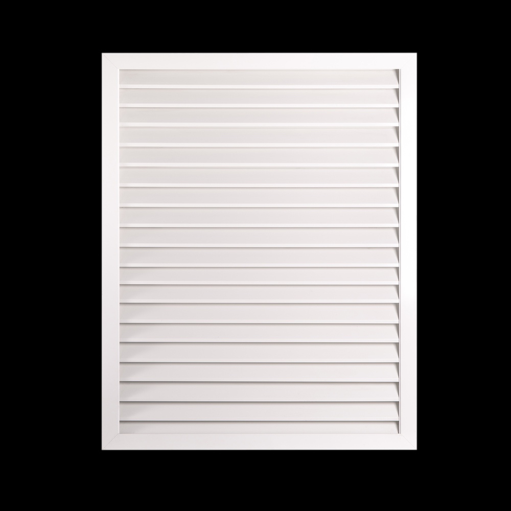 Aluminum fixed shade louver
