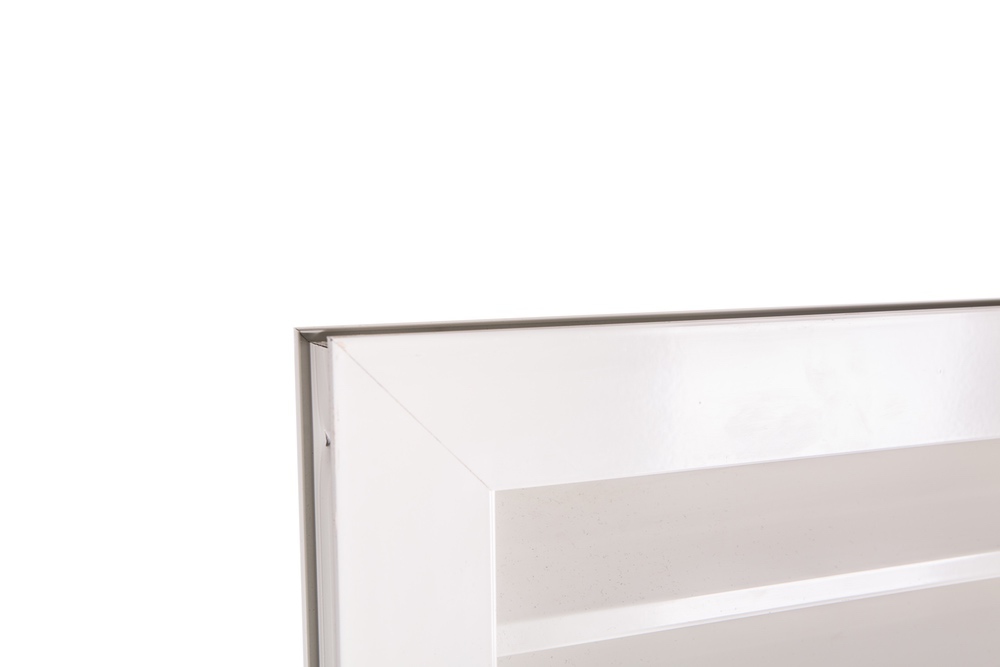 Aluminum fixed shade louver