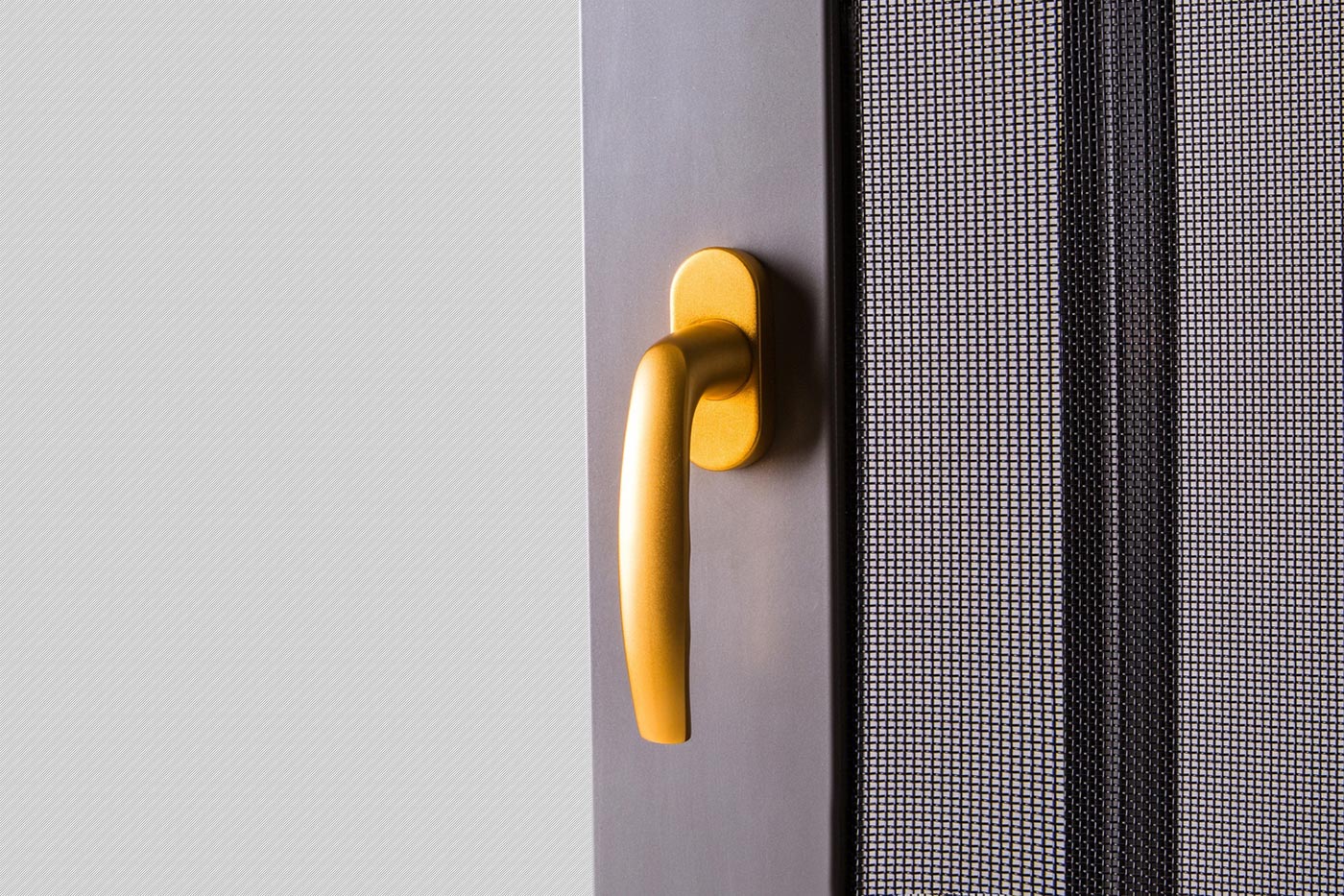 Aluminium thermal break casement window with screen（AL96）