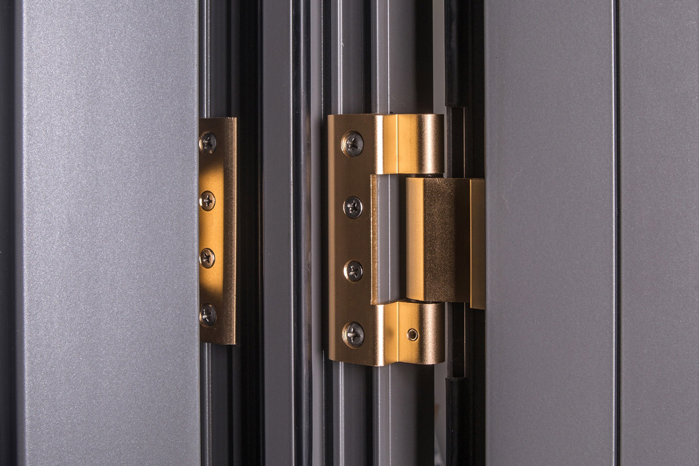 Aluminium thermal break casement window with screen（AL96）