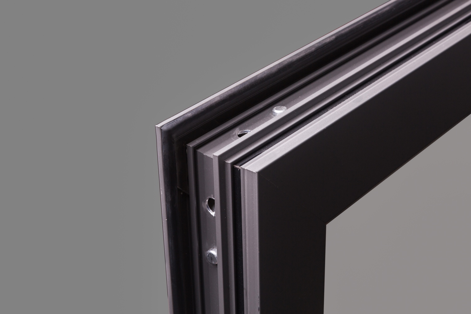 Aluminium thermal break casement window with screen（AL96）
