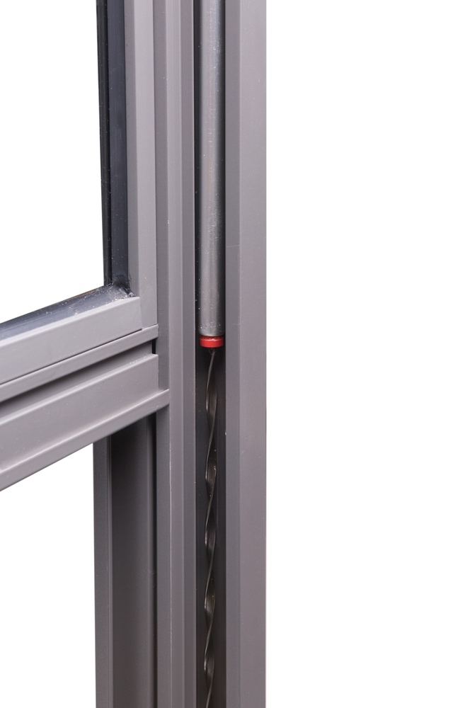 Aluminium single hung window(AL70)