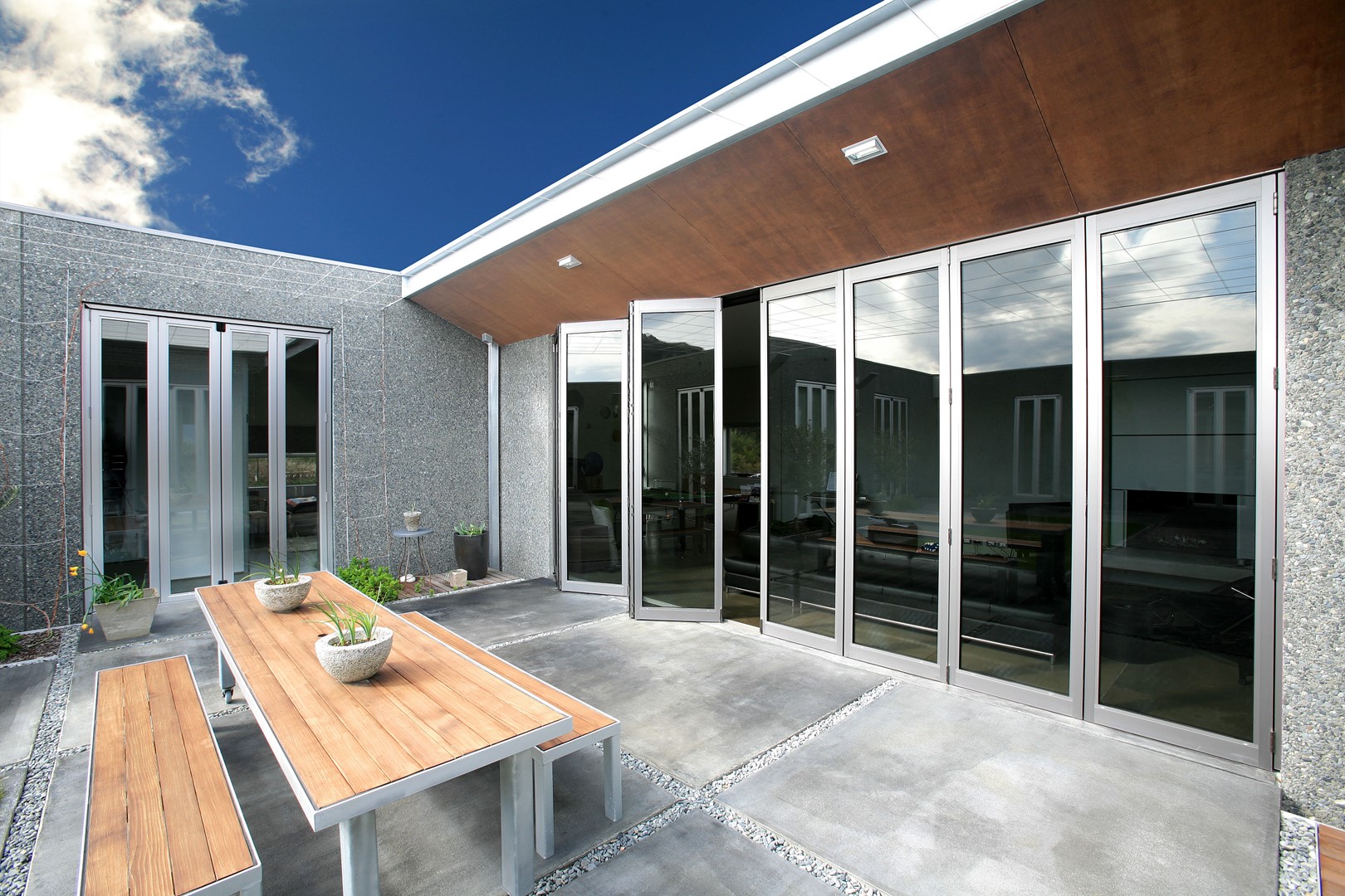 Aluminium folding door（AL70）