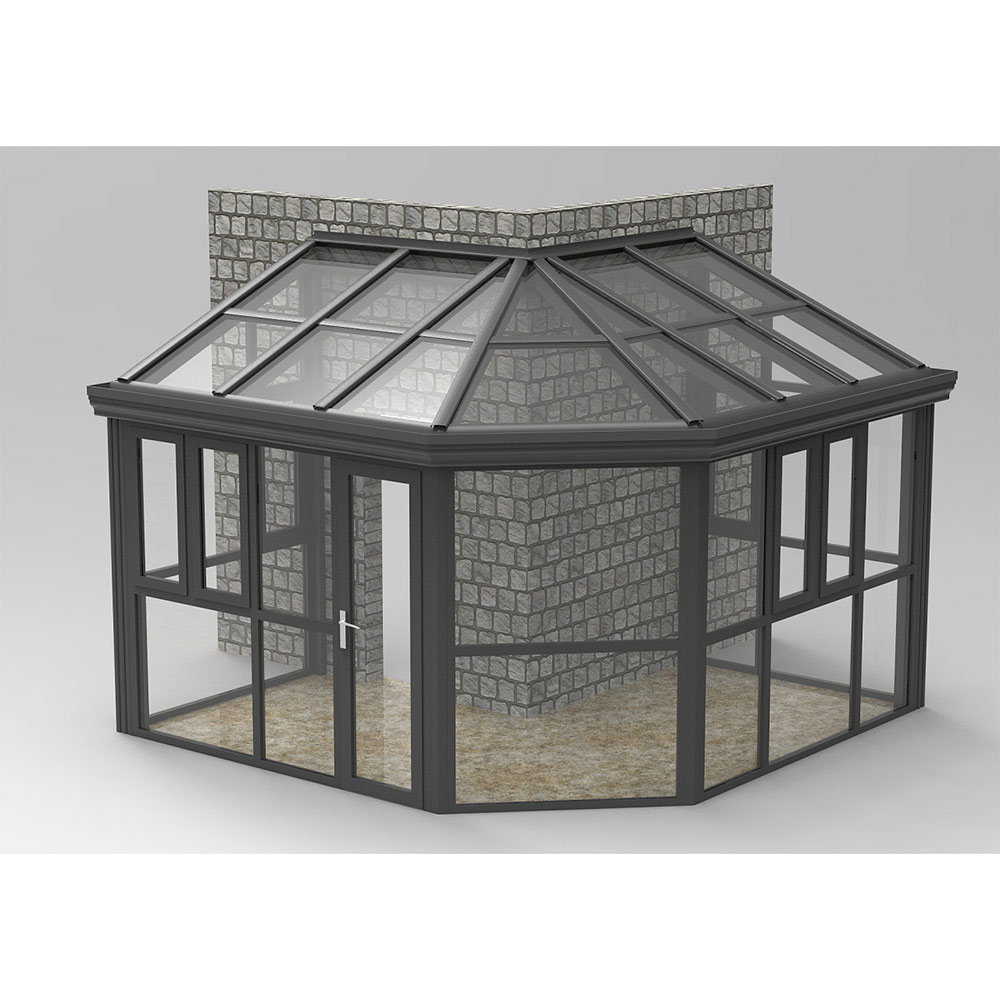 100 sereies aluminium frame sunroom